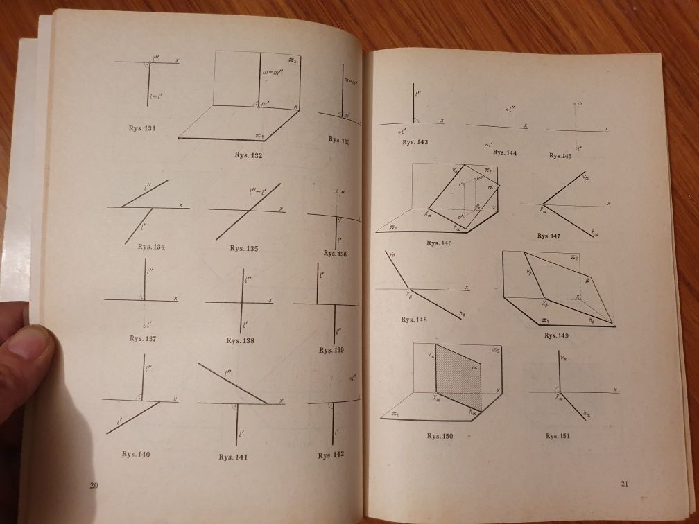 Geometria wykreślna Tom I - Tadeusz Rachwał