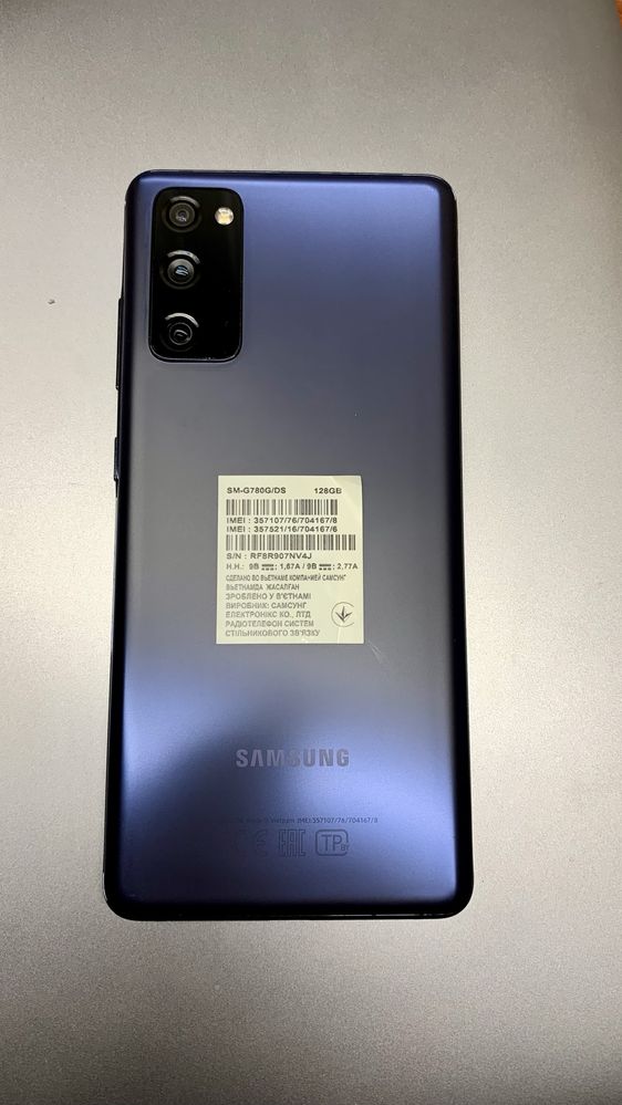 Телефон Samsung S20 FE 6/128gb гідрогелева плівка Amoled