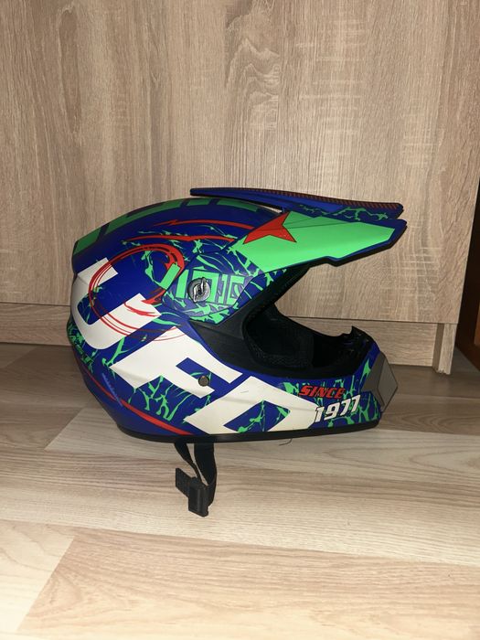 kask motocrossowy cross na rower mtb