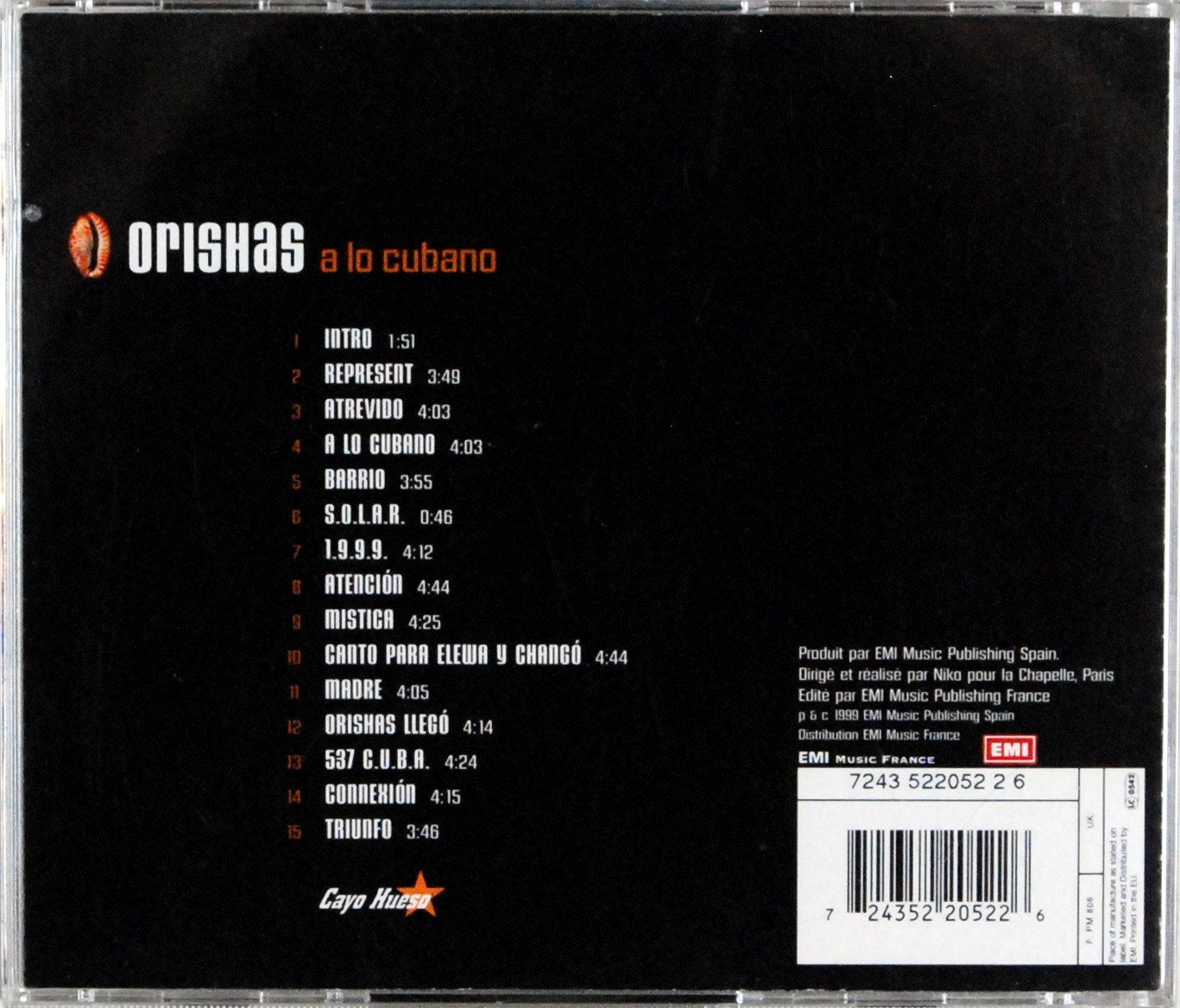 (CD) Orishas - A Lo Cubano