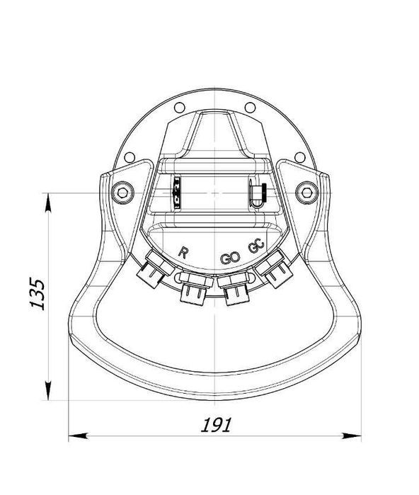 Rotator Hydrauliczny Formiko FHR 1.000L - Obrotnica - Ładowacz Troll