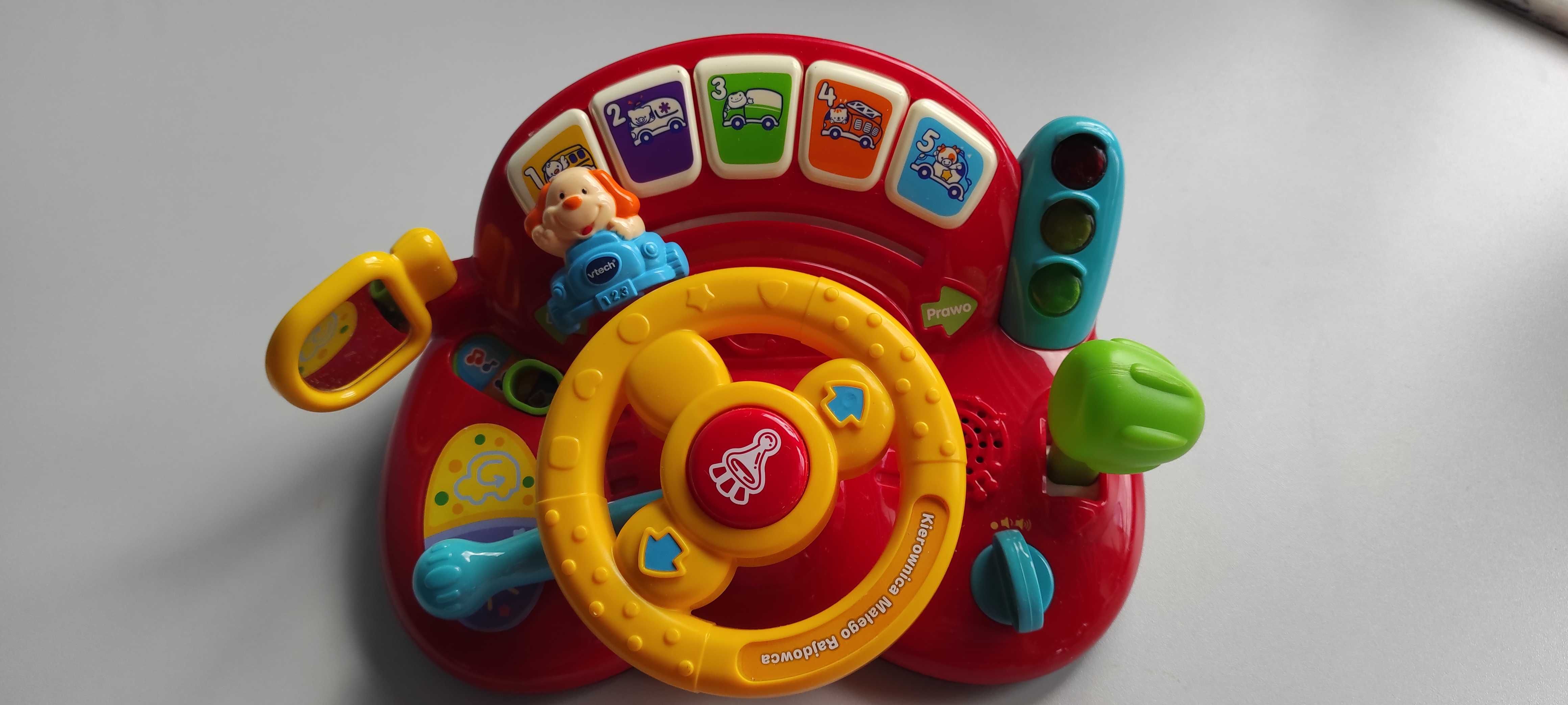 Kierownica małego rajdowca VTECH