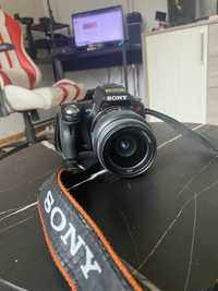 Sony a35 + sony 18-55\3.5-5.6 +kingston 16gb 10class+зарядка+полярик