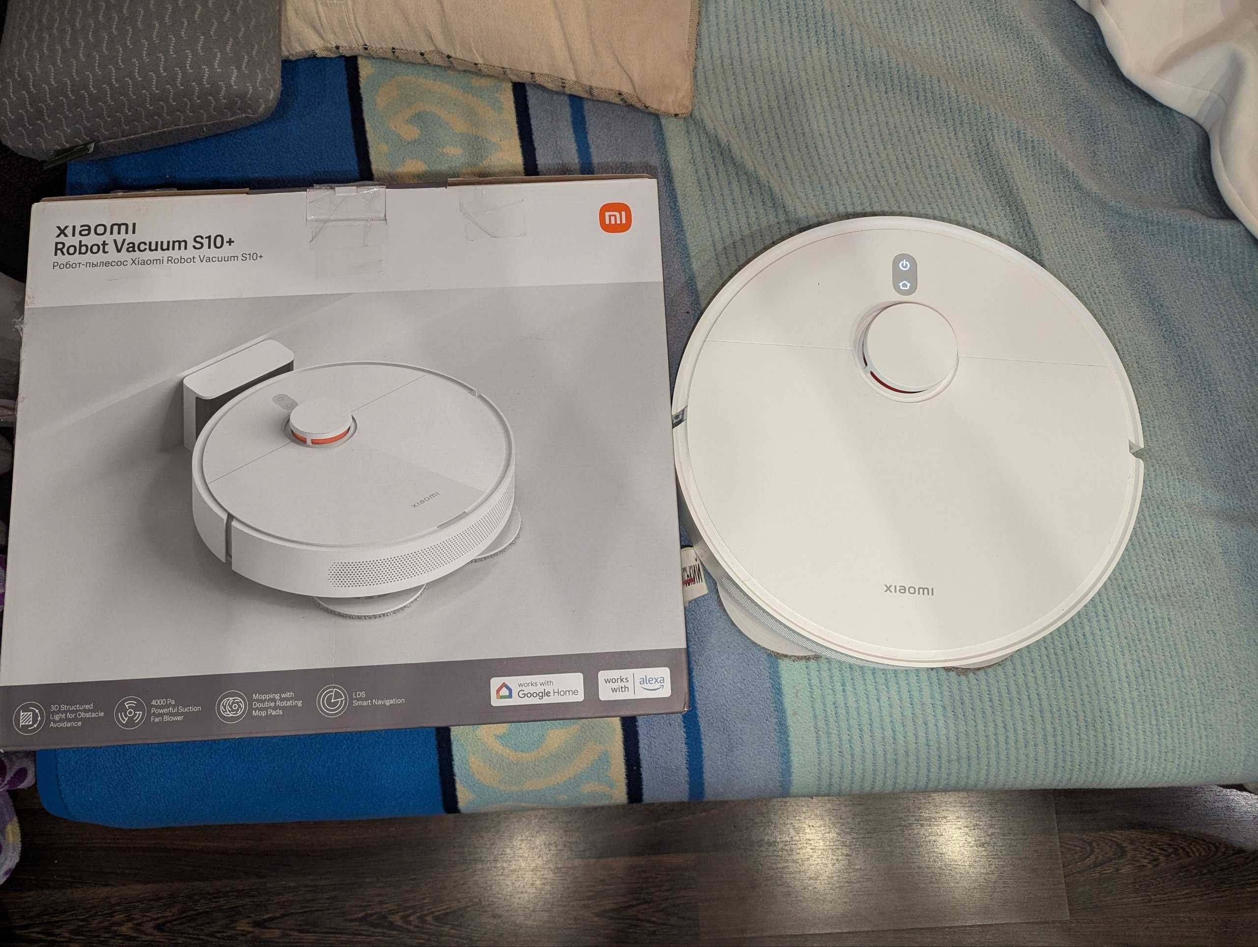 Робот-пилосос Xiaomi Robot Vacuum S10+