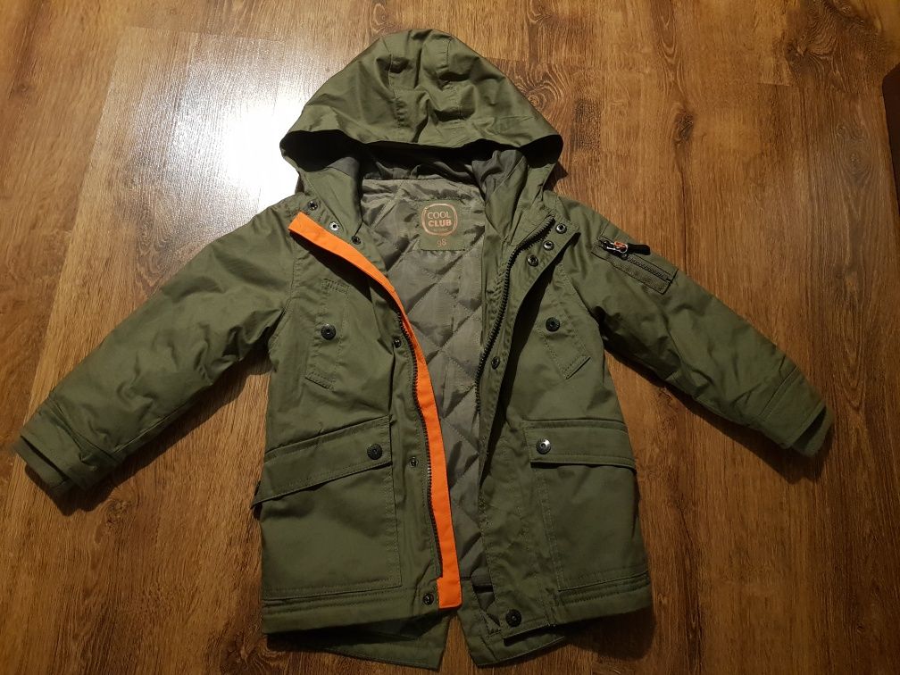 Kurtka- parka chłopięca
