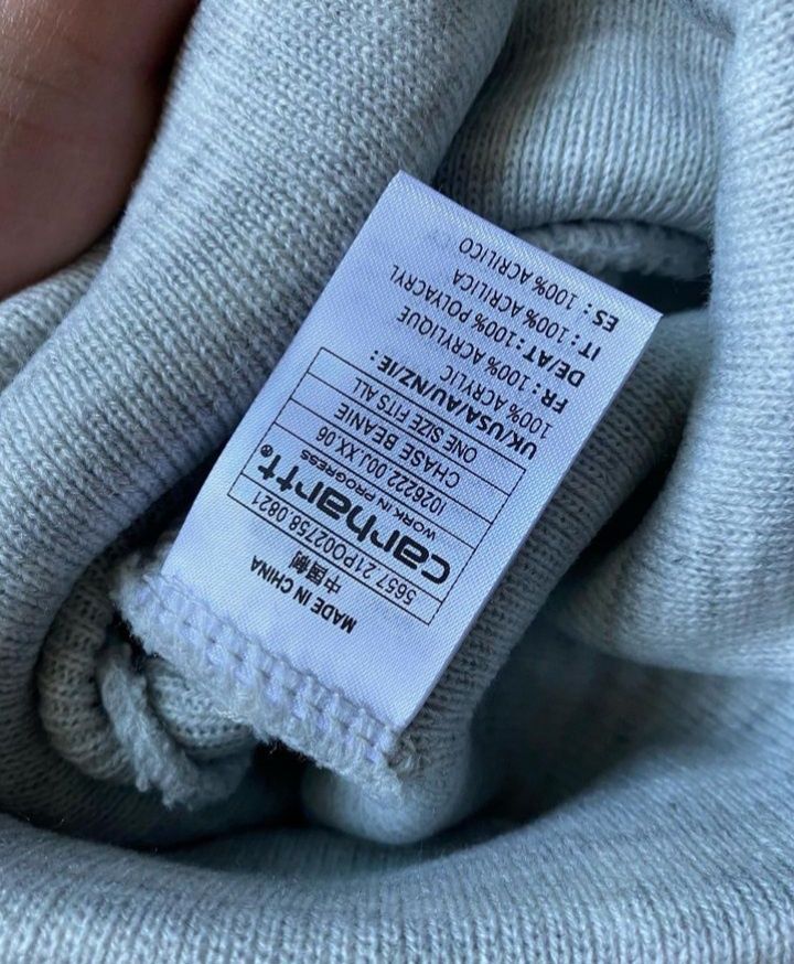 Шапка Carhartt . Оригінал . Шапка Кархарт . Зимова Шапка