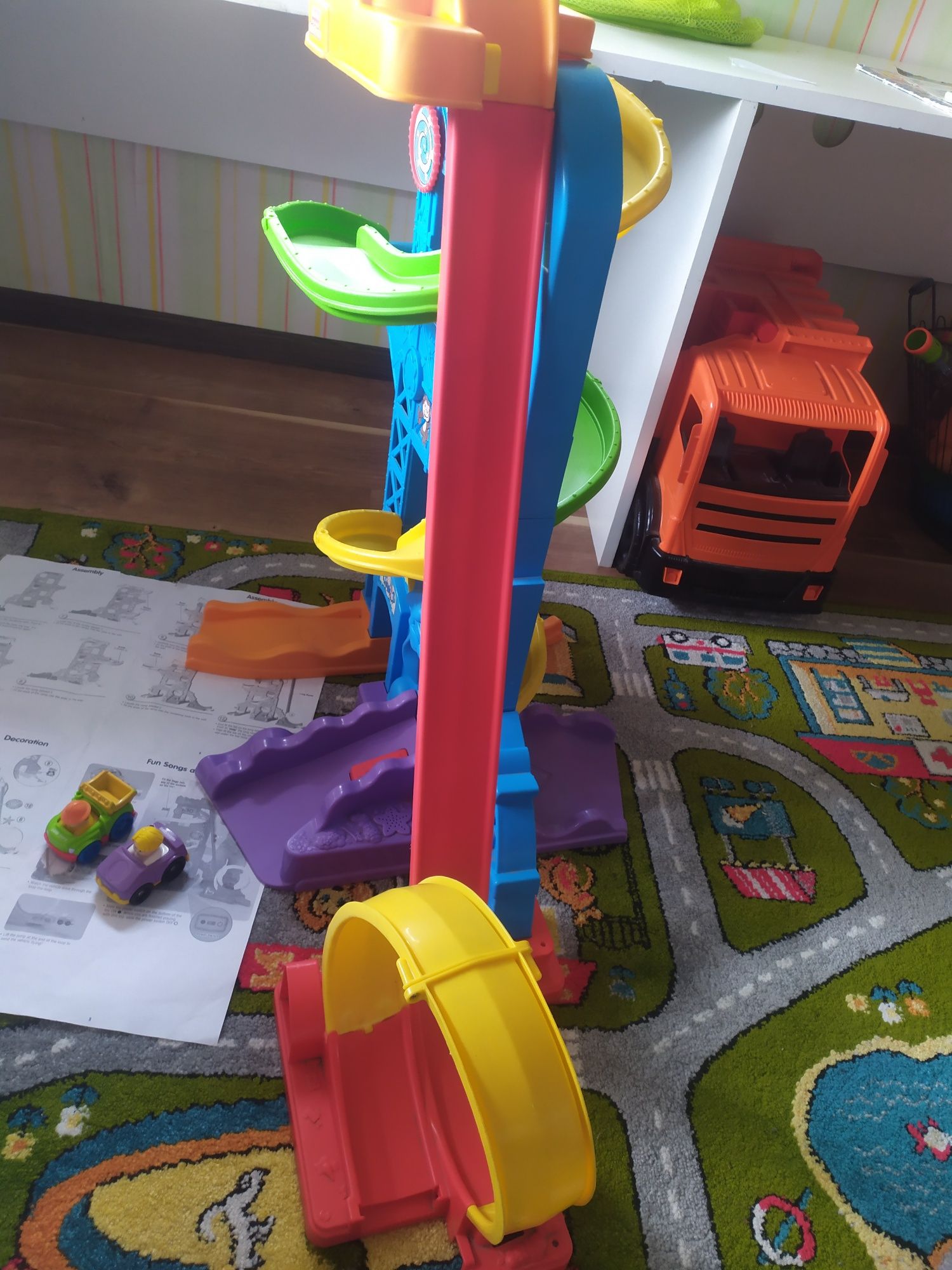 Fisher price трек не конструктор