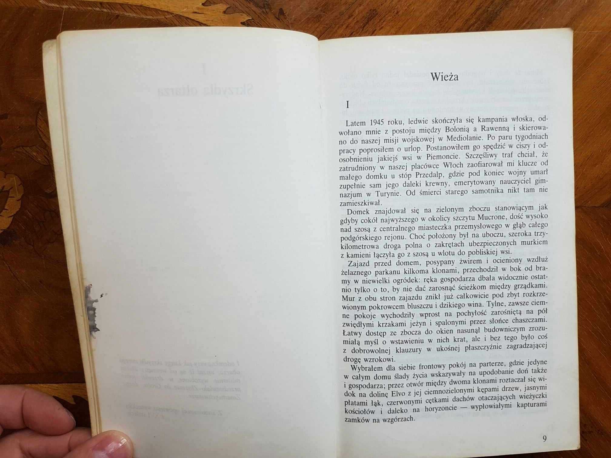 książka OPOWIADANIA ZEBRANE Gustaw Herling Grudziński -Poznań 1991 rok