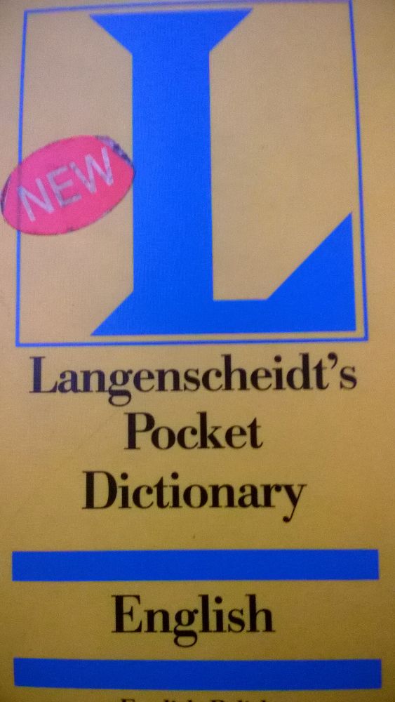 Pocket English Dictionary - Langenscheidt 1999 angielski słownik