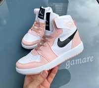 Nike Air Jordan 1. Rozmiar 31. Różowe z Białym. MUST HAVE. Dziecięce