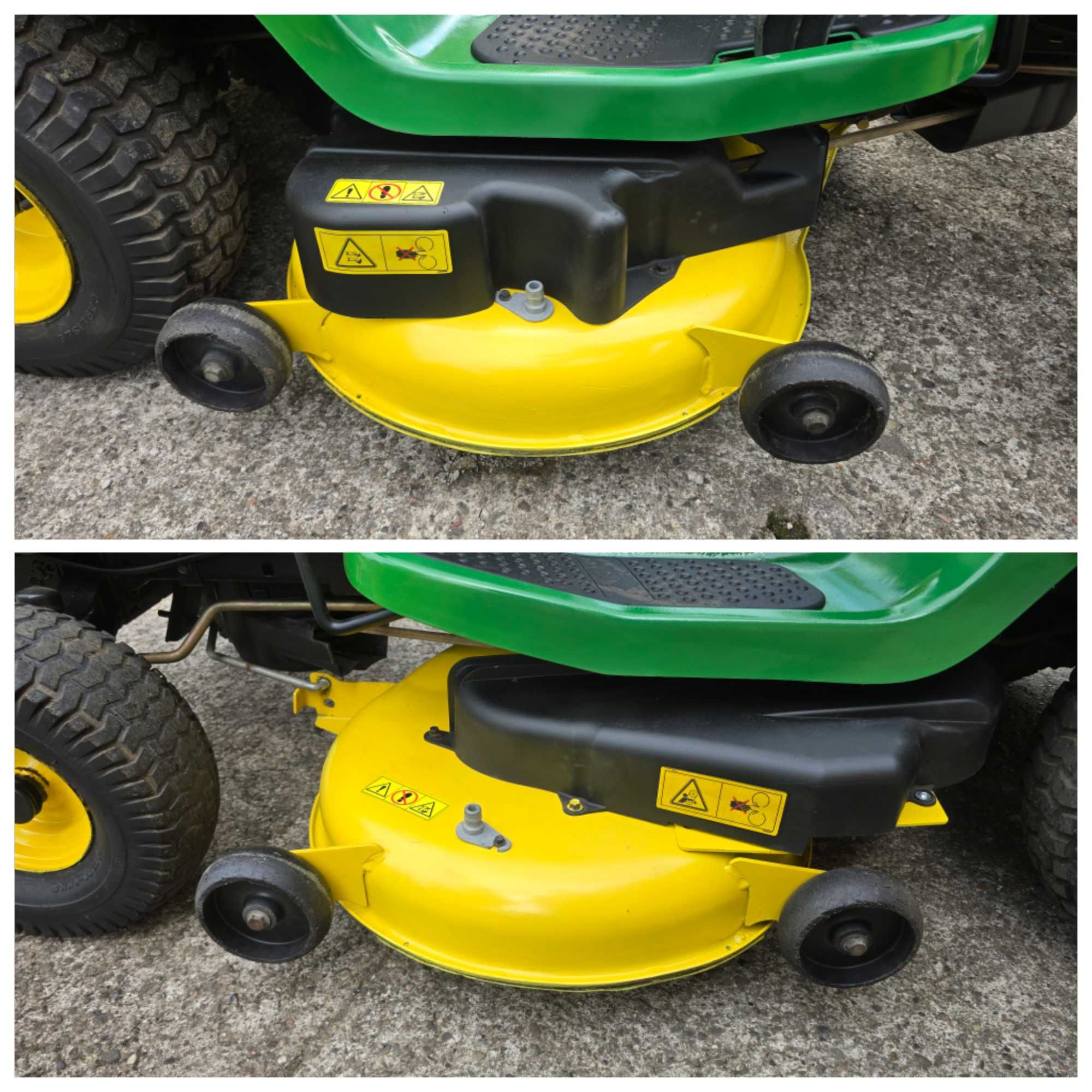 Traktorek kosiarka John Deere X155R 18KM v-ka B&S pompa SUPER STAN