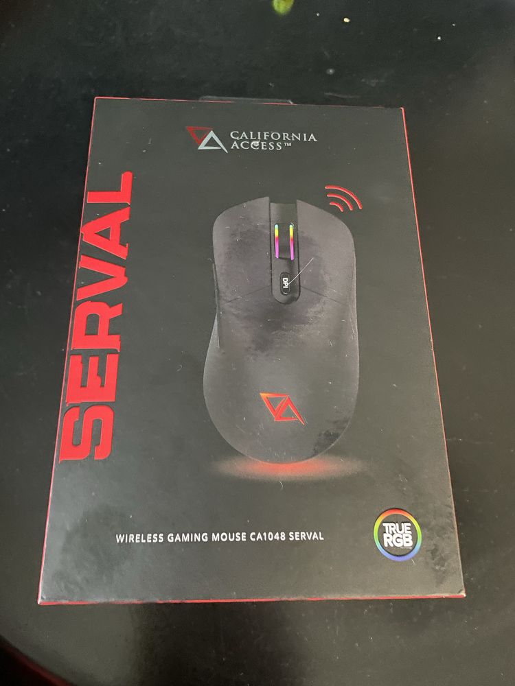 Myszka bezprzewodowa gaming Serval California Access Na gwarancji