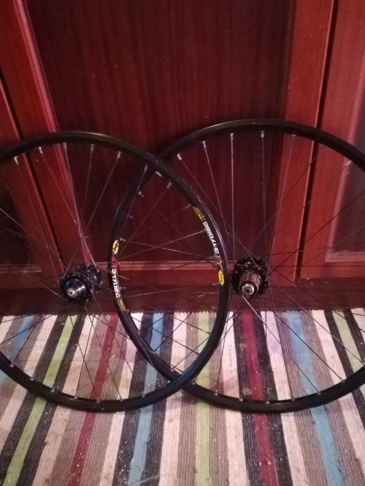 Vendo conjunto rodas bicicleta mavic mx317disc
