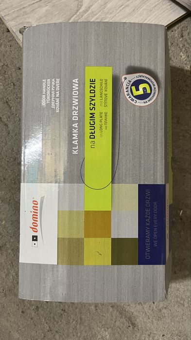 Nowe Drzwi wewnętrzne 70 prawe z futryną i klamka kolor Sonoma