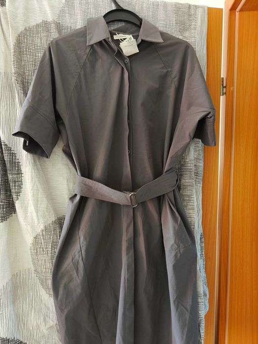 Zestaw Nowa sukienka z paskiem + Nowa czapka z daszkiem