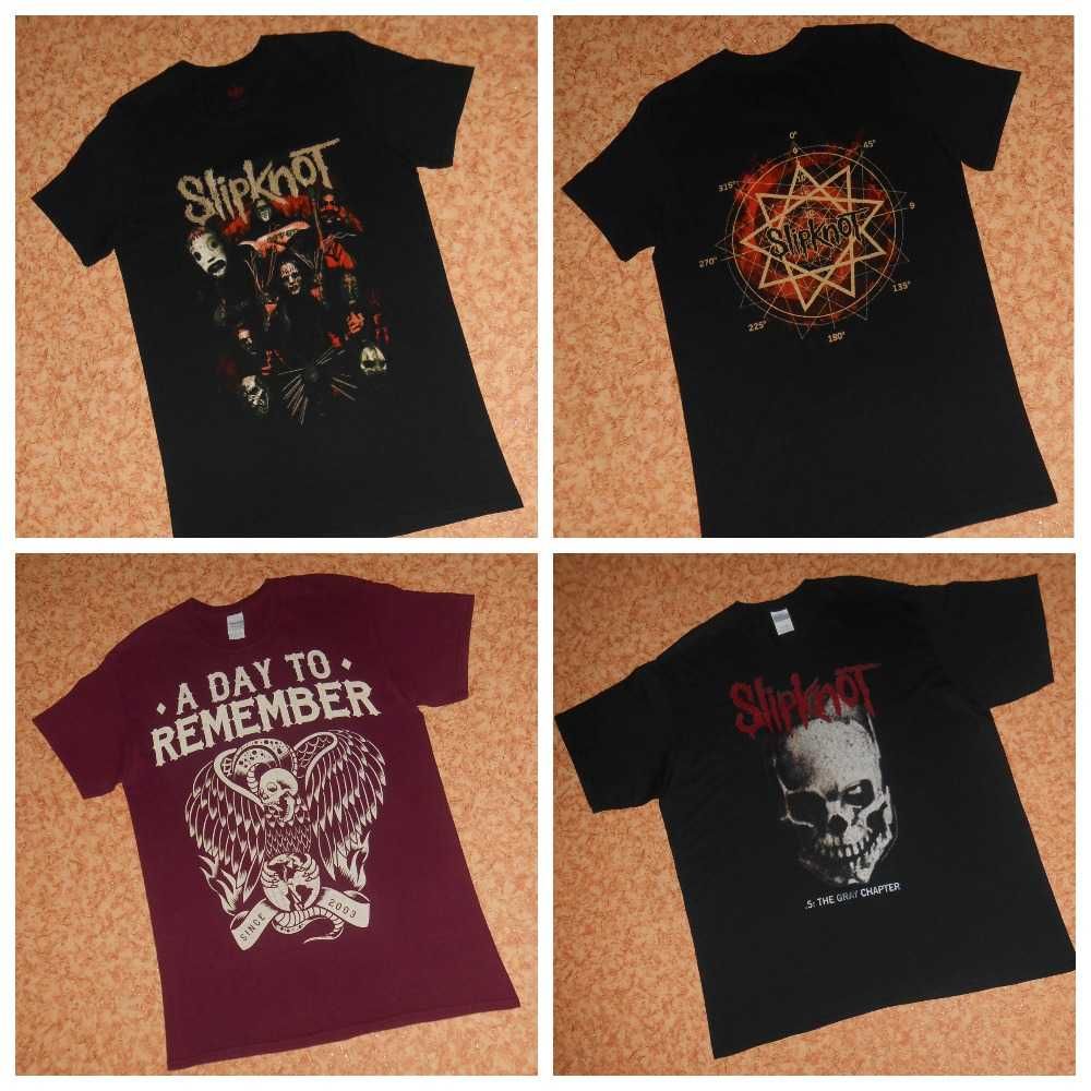 Футболки Slipknot Asking Alexandria Killswitch Engage Nickelback ін.