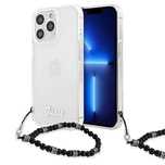 Etui Guess Black Pearl na iPhone 13 Pro / iPhone 13 - przezroczyste