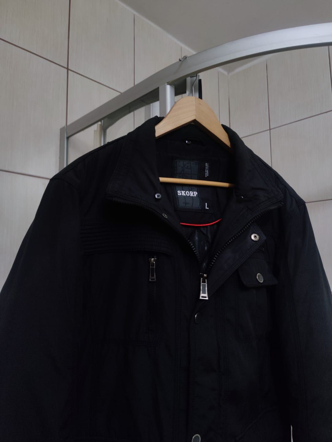 kurtka w stylu płaszczyk L męska dyplomatka Skorp classic sport retro