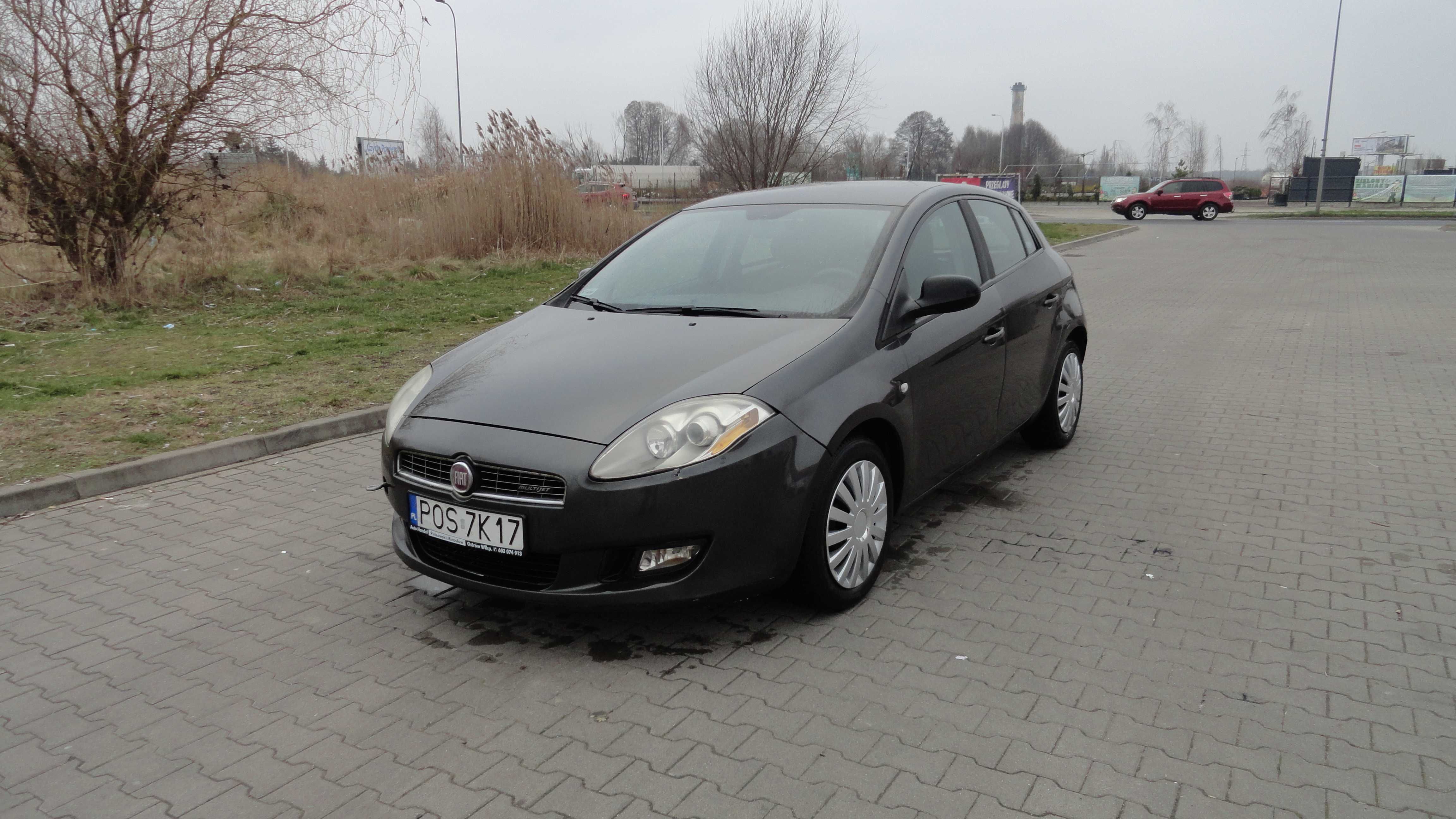 Fiat Bravo 1,9 Diesel 90 Konny Rok 2008 Zarejestrowany Ubezpieczony