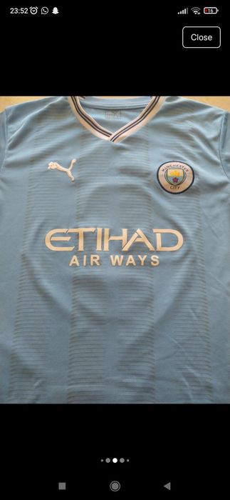 Camisola Manchester City Haaland 9