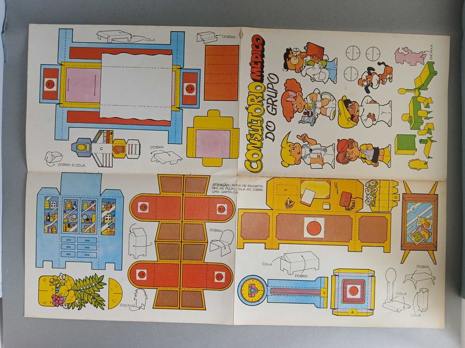 suplemento da revista nosso amiguinho poster para recortar