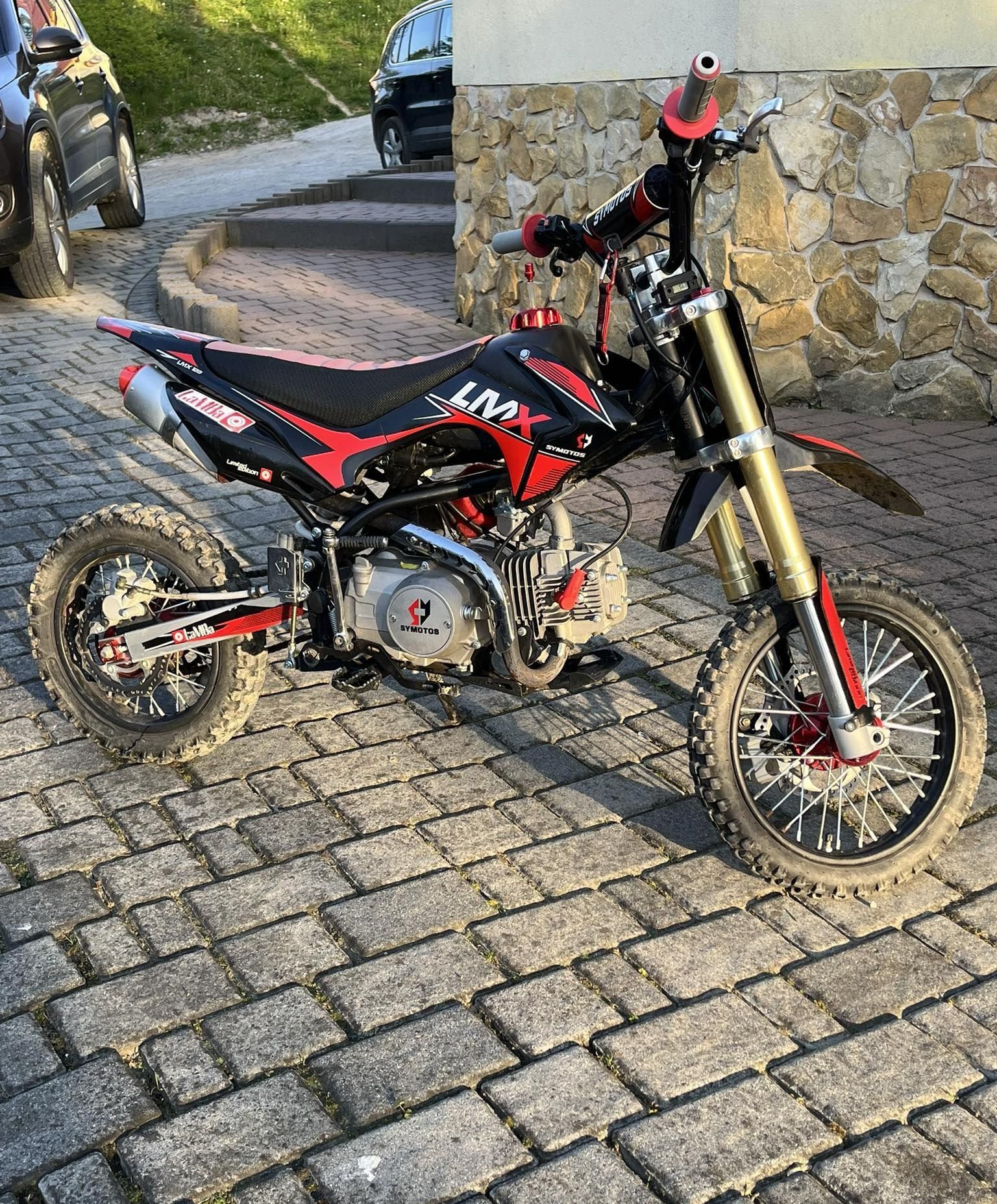 Pitbike Symotos LMX 125 motocykl motor