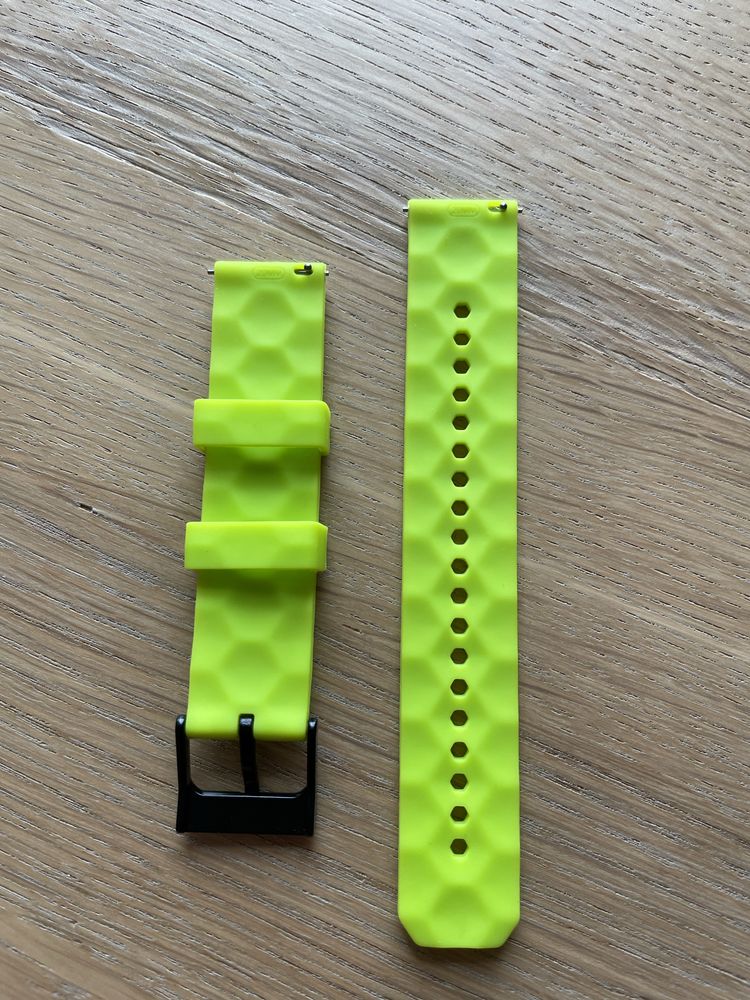 Pasek 20 mm do zegarka Garmin, zielony