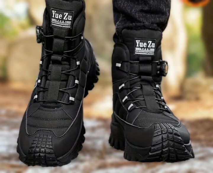 40р./26 см. Зимові  термо черевики на хутрітна хлопчика підліткові