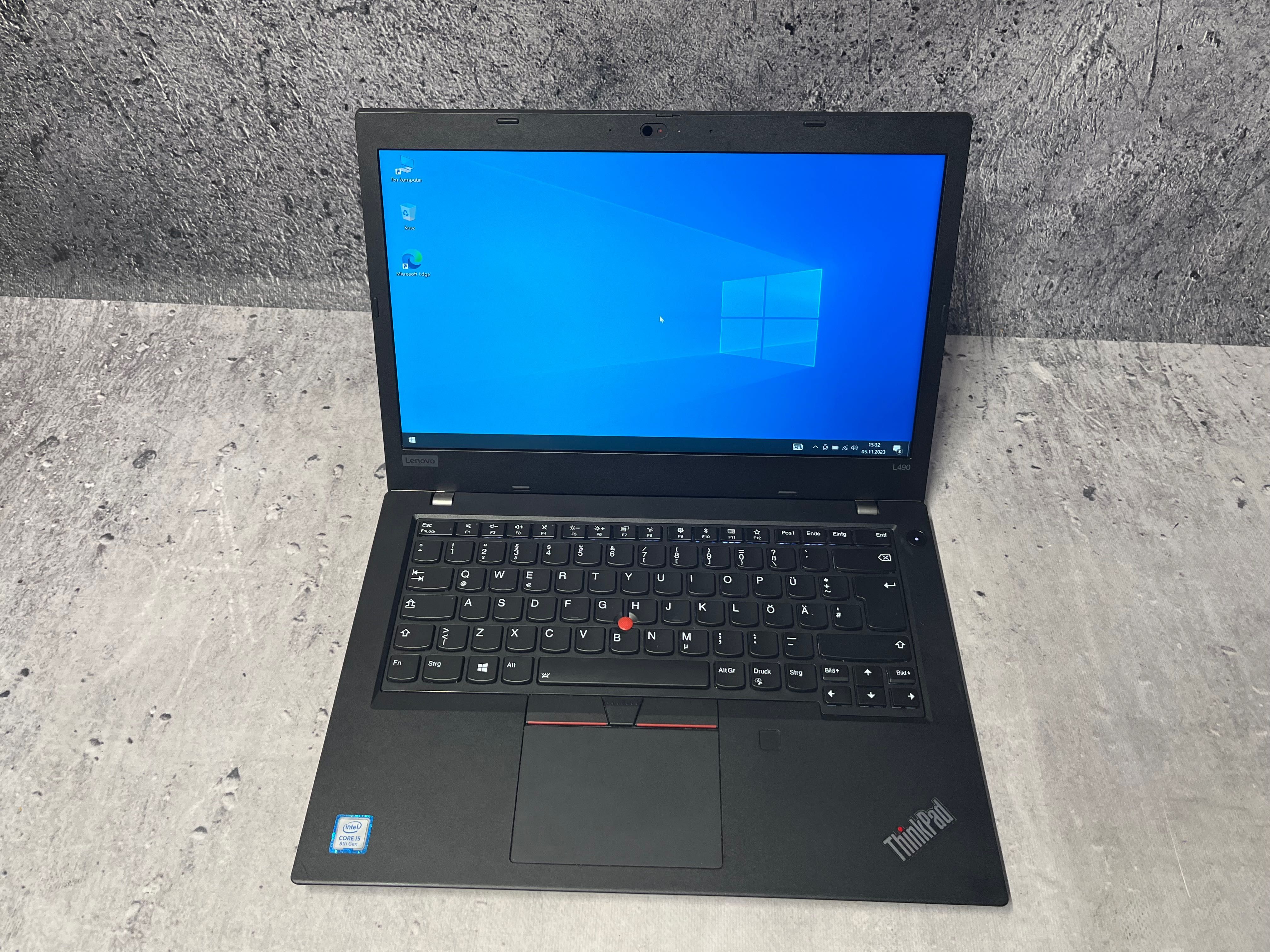 Lenovo ThinkPad L490/ INTEL i5-8250u/ 8GB DDR4/ 256GB SSD/ 14” FULLHD