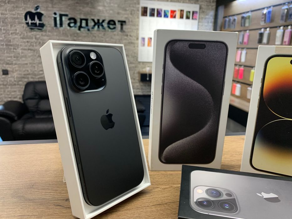 iPhone 16 Pro 256GB (Black Titanium) Neverlock. Кредит. Гарантія.