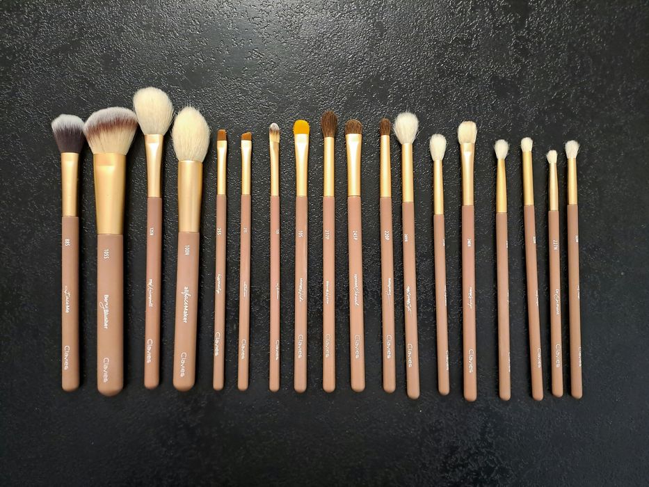 Clavier zestaw pędzli do makijażu