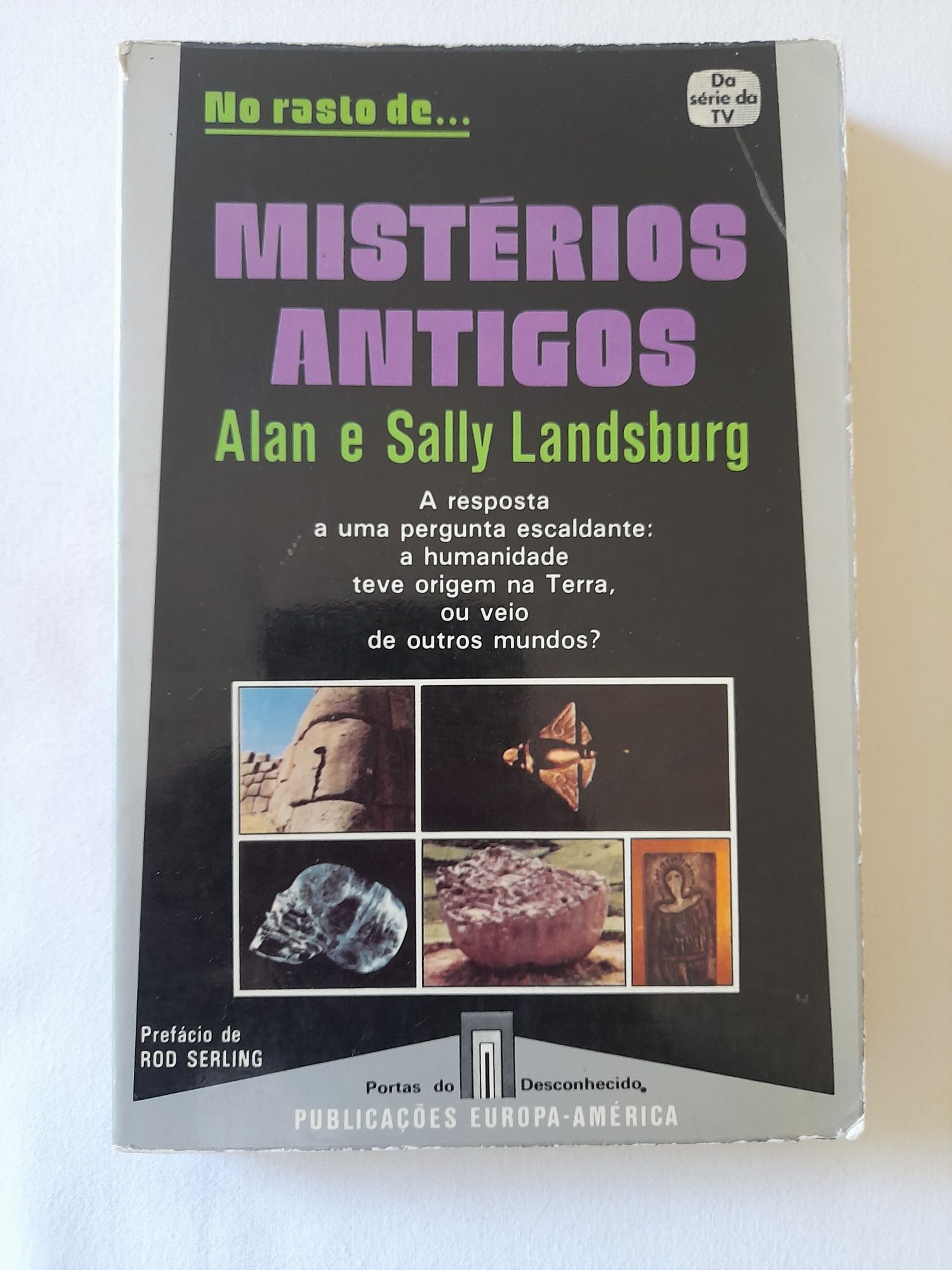 Livro No Rasto de Mistérios Antigos - Alan e Sally Landsburg