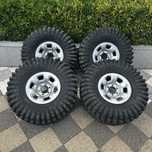 Pneus Maxxis Trepador 37 + Jantes