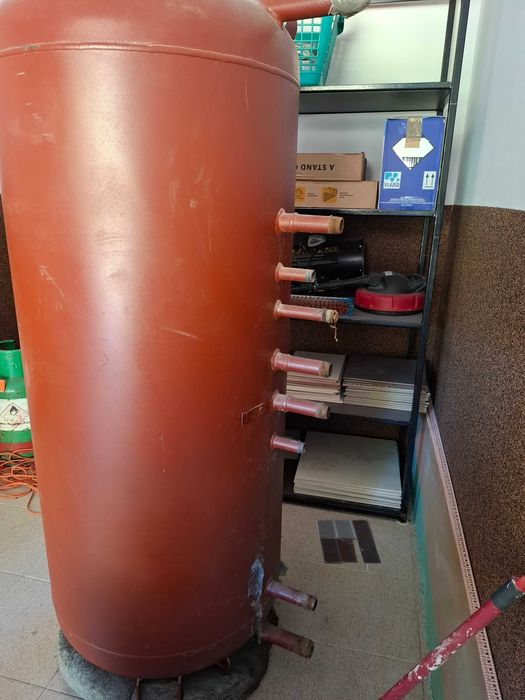 Bufor Buderus 500 litrowy 2 wężownice