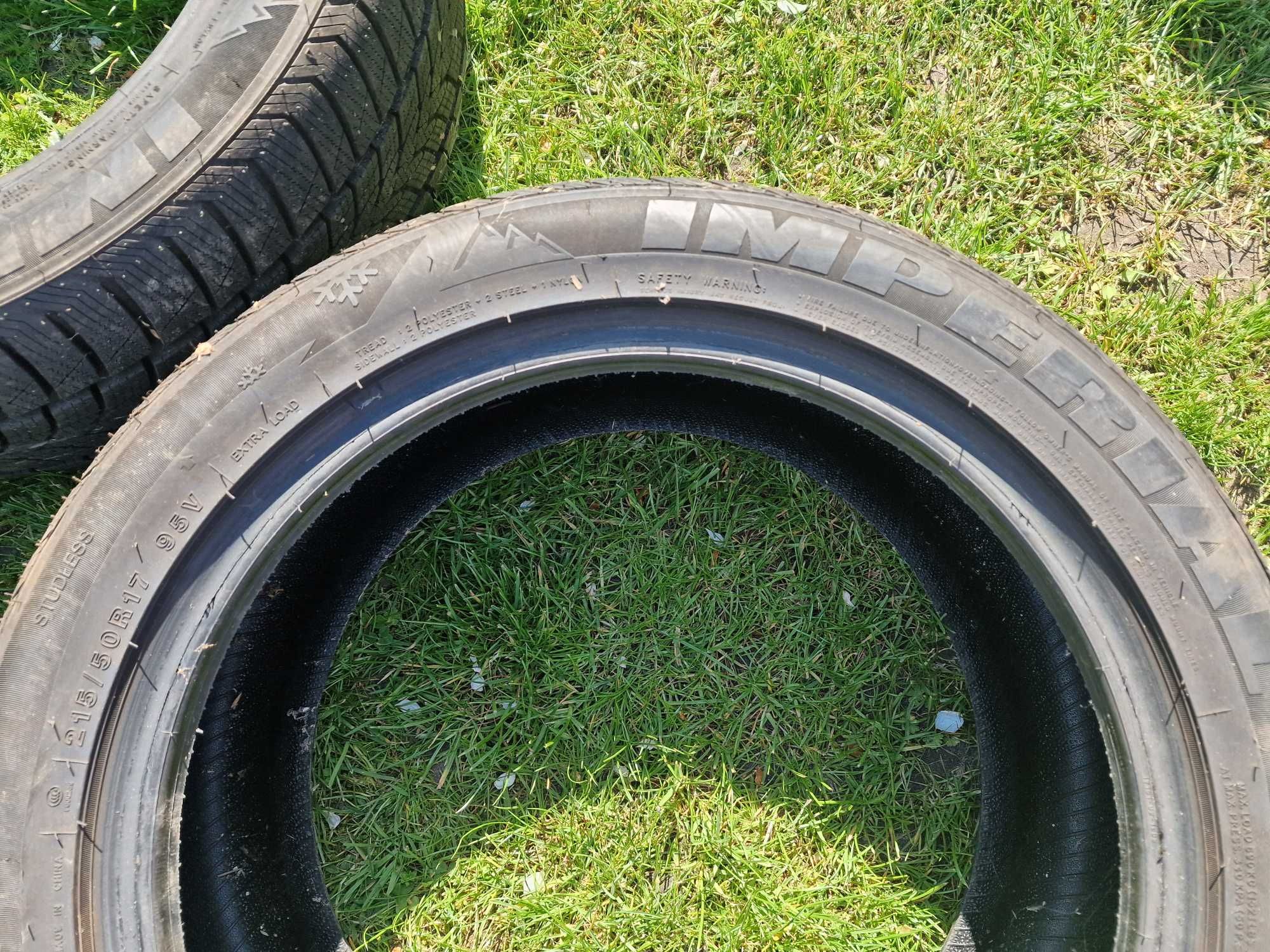 Opony wielosezonowe 215/50 R17 95V 2018 i 2020 r.