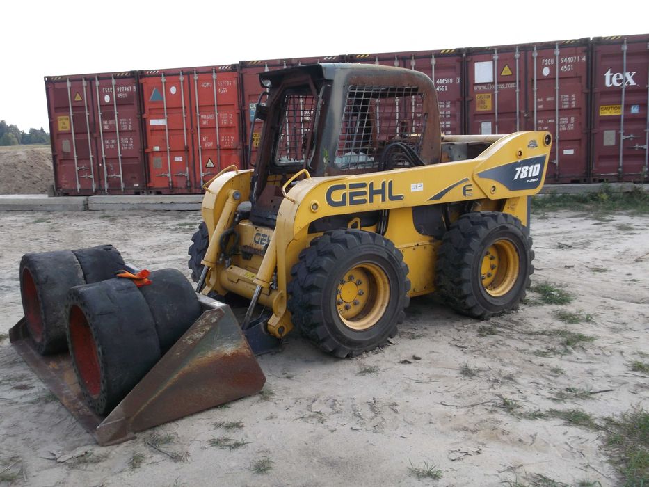 GEHL 7810,Bobcat--łyżka,hydromotor,silnik,siłownik,ramie--