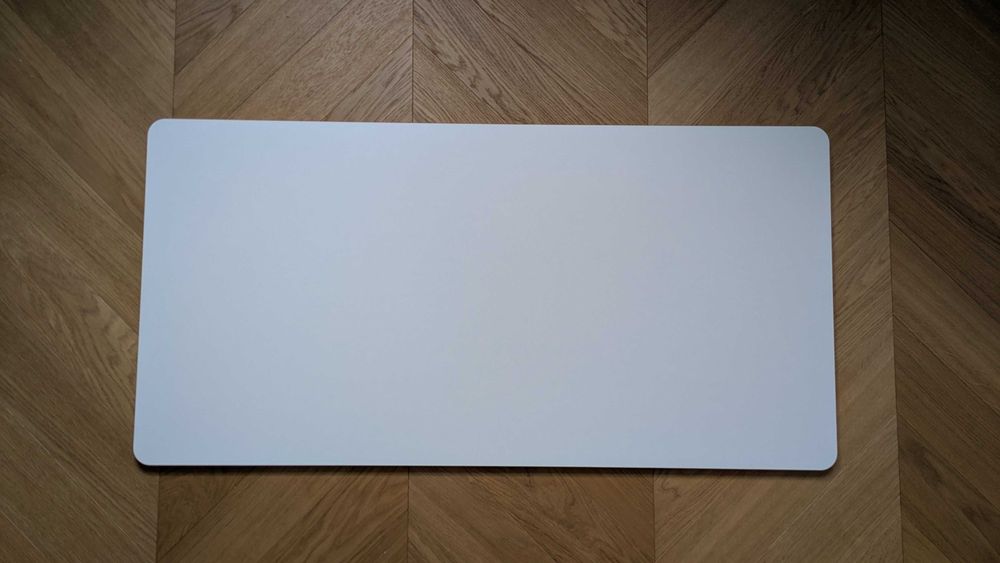 Biały blat do biurka 120x60