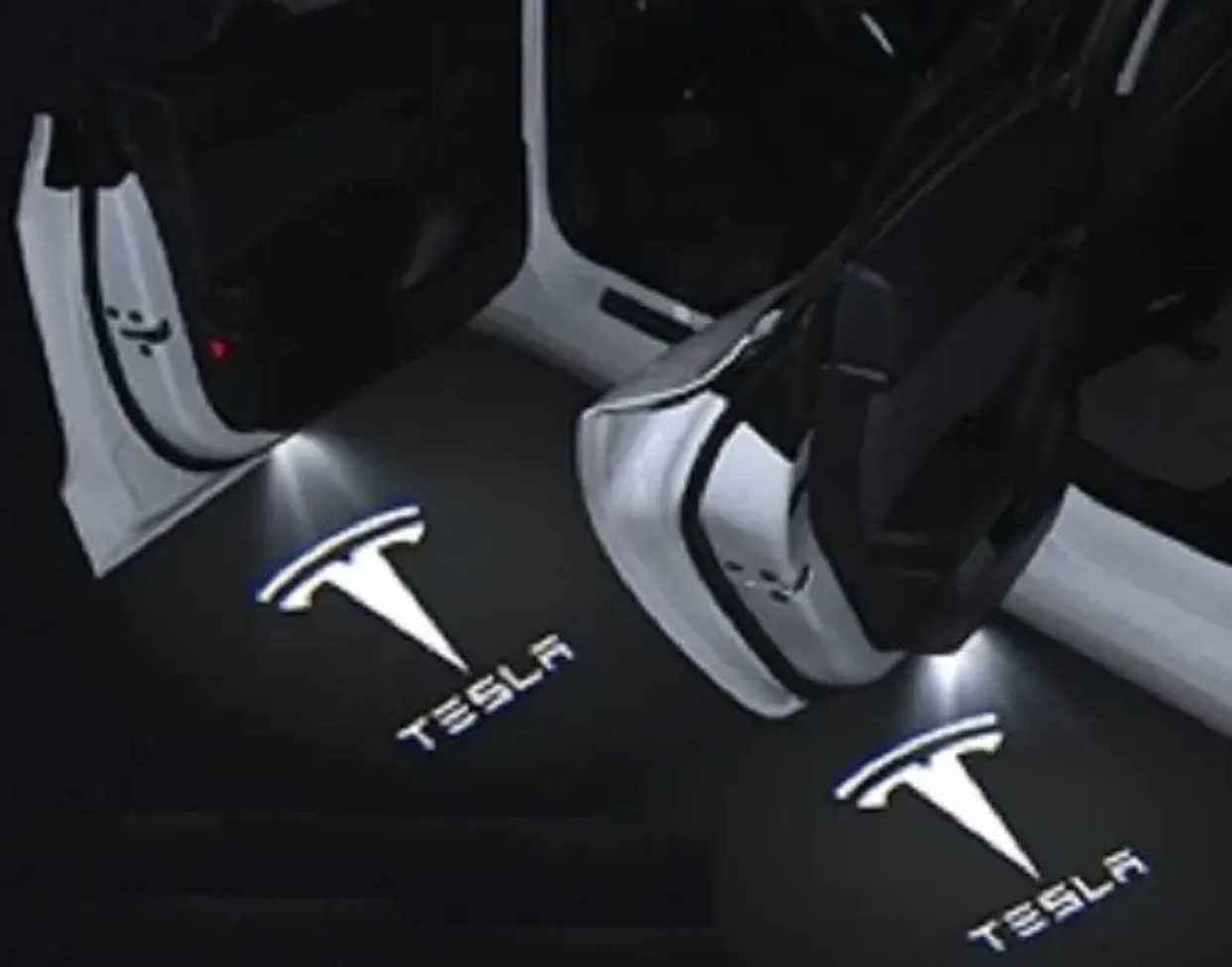 Проектор подсветка логотипа для дверей Tesla Model S/X/3/Y