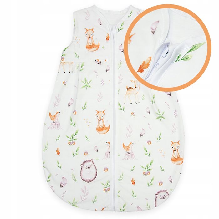 Ocieplany Śpiworek Niemowlęcy Do Spania 56-62 Wzory!