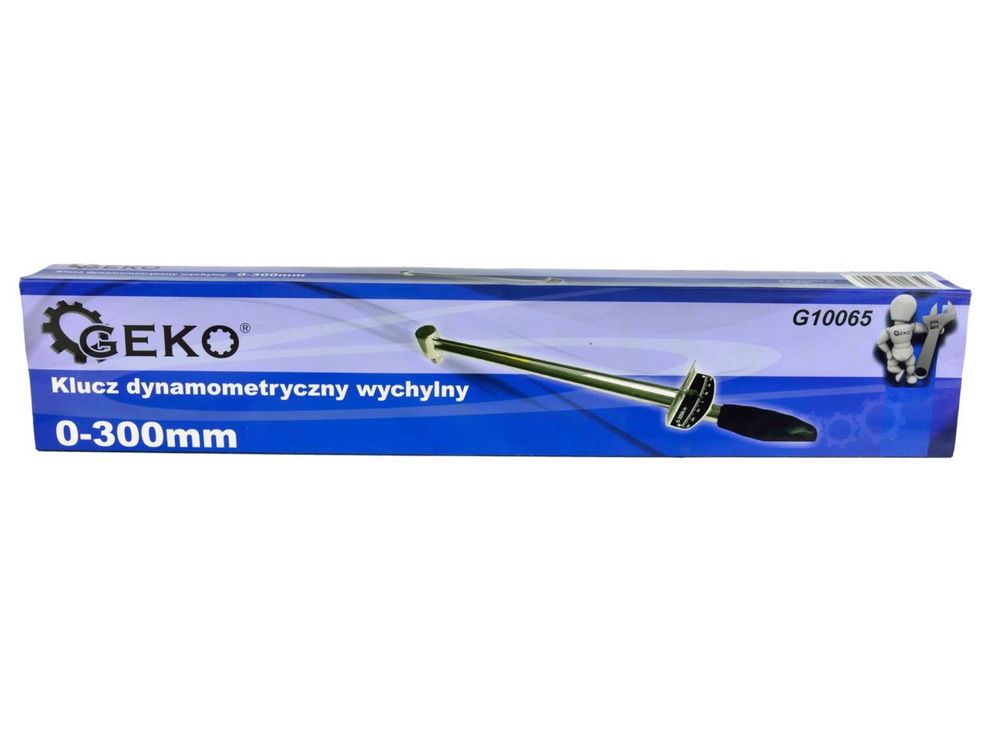 Динамометрический ключ 0 - 300 Нм Geko 10065