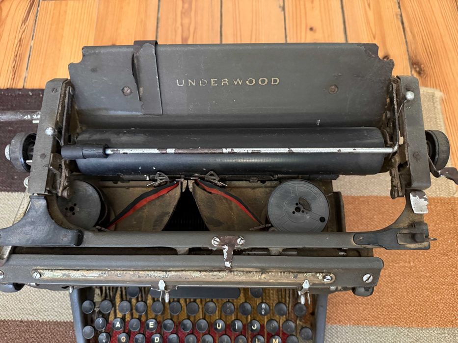 Máquina de Escrever Vintage Underwood – Em funcionamento!