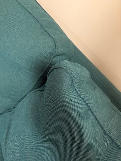 Pokrowiec Pokrycie sofy 3 osobowej Ikea ektorp zielone