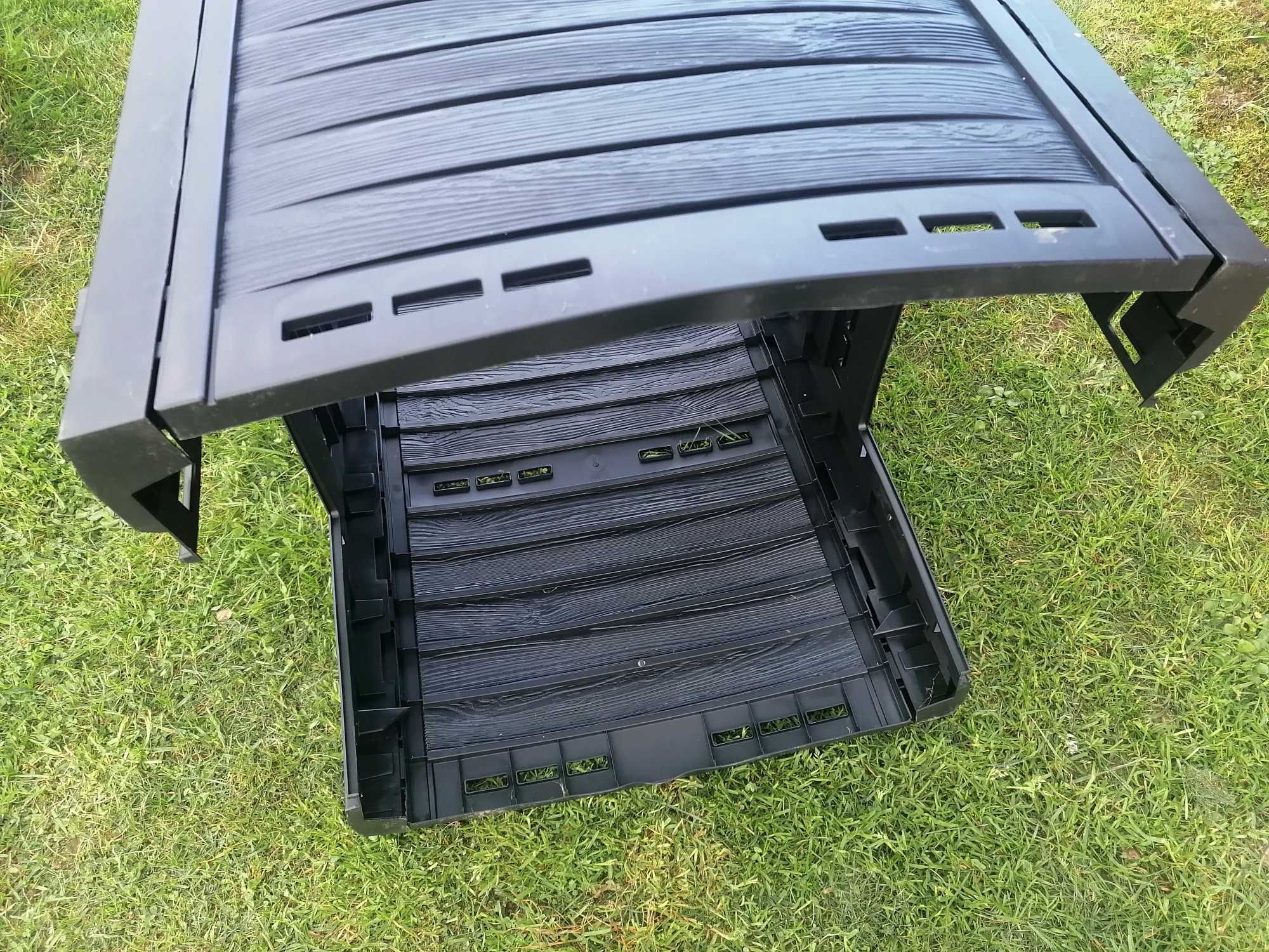 Kompostownik 280l Prosperplast czarny NOWY
