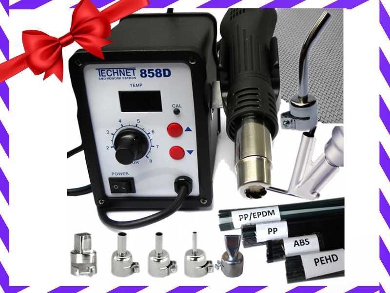 Nowoczesny Zestaw XXL SPAWARKA DO PLASTIKU + Dysze Lutownica | Okazja!