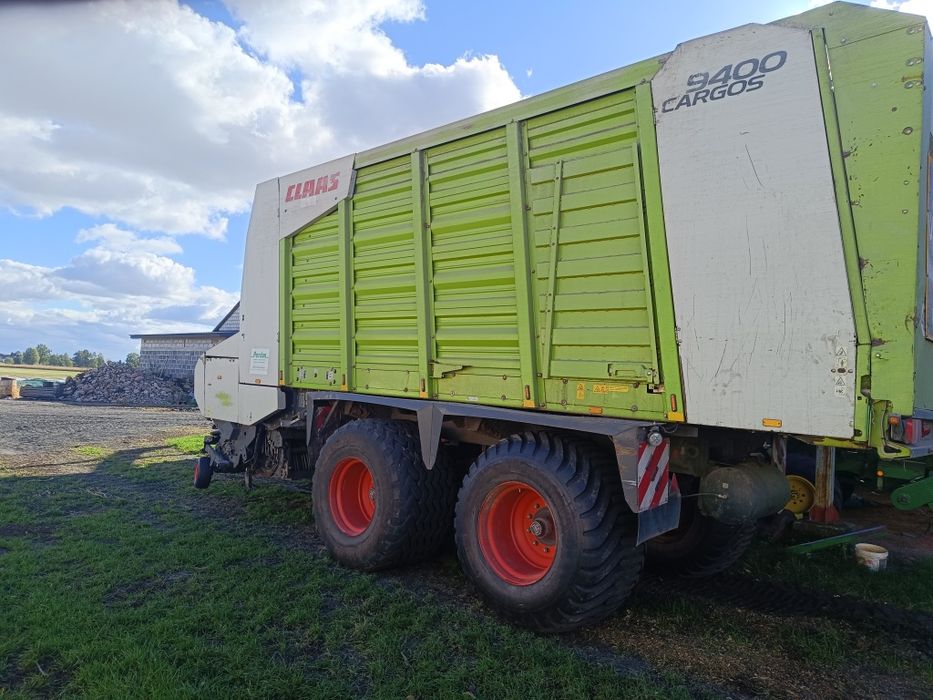Claas Cargos 9400 przyczepa samozbieraja objętościowa