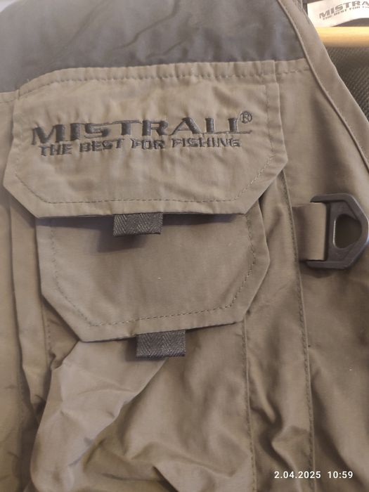 Kamizelka wędkarska Mistral logo Xl
