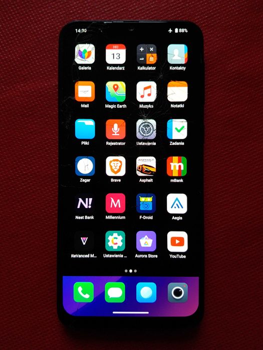 Smartfon Samsung Galaxy M21 Zbity Działający Aktualny Android 15