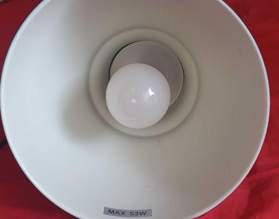 Lampa Hektar wisząca IKEA po demontażu