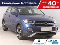Volkswagen T-Cross 1.0 TSI Style , Salon Polska, Serwis ASO, Automat, Skóra, Klimatronic,