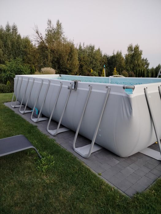 Basen stelażowy 640x274x132 Bestway prostokątny